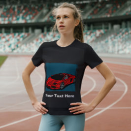 Drive Red Car T - Shirt