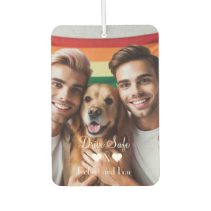 Drive Safe Gay Couple Liebe   Benutzerdefiniertes  Autolufterfrischer