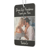 Drive Safe Gift für Ehemann oder Freund Autolufterfrischer (Links)