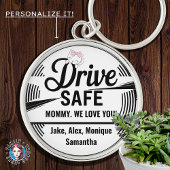 Drive Safe We Liebe You, Personalisiertes Geschenk Schlüsselanhänger