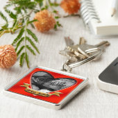 Drive Safely Foto Heart Keychain Schlüsselanhänger (Seite)