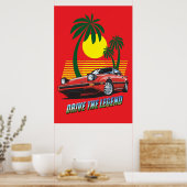 'Drive the Legend' v02 Poster (Küche)