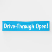 Drive Through Open! Banner (Horizontal)