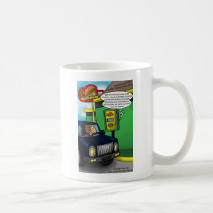 Drive Thru Metaphysik Funny T-Shirts & Geschenke Kaffeetasse