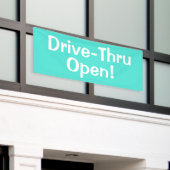 Drive-Thru offen! Banner (Äußeres Gebäude)