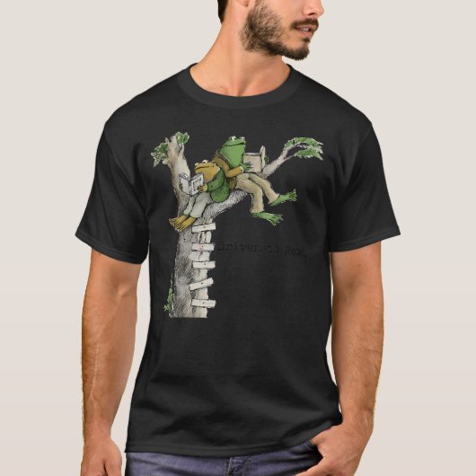 Driven To Read Frog Toad Library Reading T-Shirt (Vorderseite)