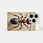 Driver Ant Dorylus 061124IREF223 - Watercolor iPhone Hülle (Rückseite (Horizontal))
