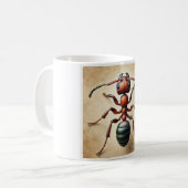 Driver Ant Dorylus 061124IREF223 - Watercolor Kaffeetasse (Vorderseite Links)