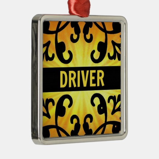 Driver Damask Weihnachtsschmuck (Rechts)