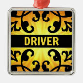 Driver Damask Weihnachtsschmuck (Vorne)