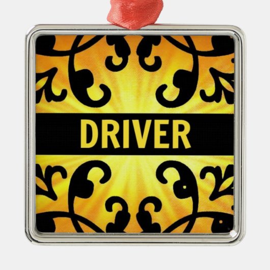 Driver Damask Weihnachtsschmuck (Vorne)