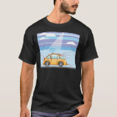 Driverless Auto. Selbst-Fahren des Autos T-Shirt (Vorderseite)