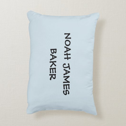 "Driver's License" Baby Announcement Pillow Dekokissen (Rückseite(Vertikal))