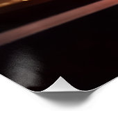 Driving at Dusk Poster (Ecke)