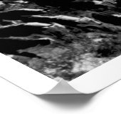 Driving cattle in the winter. poster (Ecke)