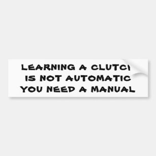 Driving Clutch Automatic Manual Pun Autoaufkleber