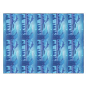 Driving down the road with a christmas tree        tischdecke (Vorderseite (Horizontal))