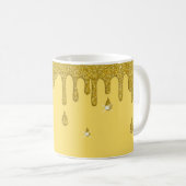 Driving Gold Glitzer Effect & Glitzern Kaffeetasse (VorderseiteRechts)