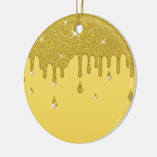 Driving Gold Glitzer Effect & Glitzern Keramik Ornament (Links)