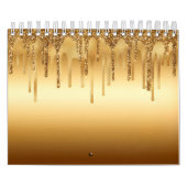 Driving Gold Paint Glitzer Accelerator Funkelnd Kalender (Titelbild)