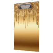 Driving Gold Paint Glitzer Accelerator Funkelnd Klemmbrett (Links)