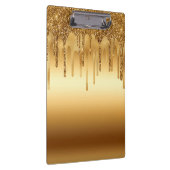 Driving Gold Paint Glitzer Accelerator Funkelnd Klemmbrett (Rechts)