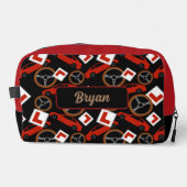 Driving Instructor Driver School Personalized Waschbeutel (Vorderseite)