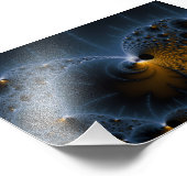 Driving Jellies - Fraktal Art Fotodruck (Ecke)