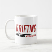 Driving Niemals ermüdet Kaffeetasse (Links)