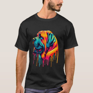 Driving Paint Art English Mastiff T-Shirt