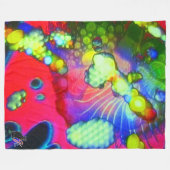 Driving Reverie Fleecedecke (Vorderseite (Horizontal))