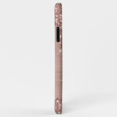 Driving Rose Gold Glitzer Personalisiert Case-Mate iPhone Hülle (Hinten/Rechts)