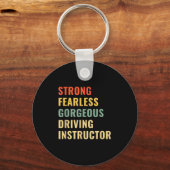 Driving School Teacher Driving Instructor Schlüsselanhänger (Vorderseite)