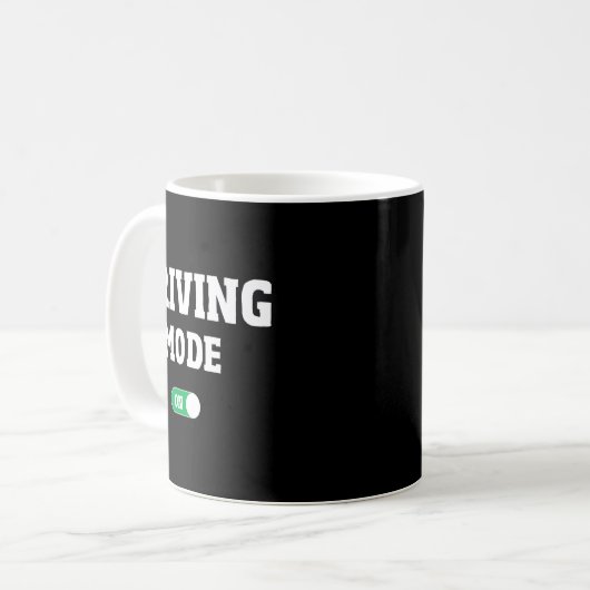 Driving School Test - Funny Driver's License Drivi Kaffeetasse (Vorderseite Links)