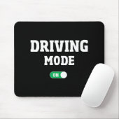 Driving School Test - Funny Driver's License Drivi Mousepad (Mit Mouse)