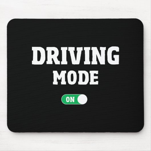 Driving School Test - Funny Driver's License Drivi Mousepad (Vorne)