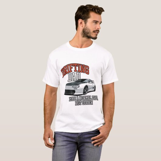 Driving Vater JDM Autorennen T-Shirt (Vorne ganz)
