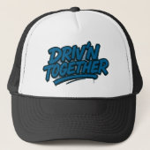 Driv'N Together - Graffiti Style Hat Truckerkappe (Vorderseite)