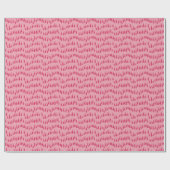 Drizzle Dot in Bright Pink Geschenkpapier (Flach)