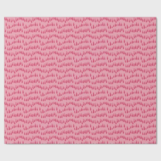 Drizzle Dot in Bright Pink Geschenkpapier (Flach)