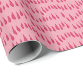 Drizzle Dot in Hellrosa Geschenkpapier (Rolleneckpunkt)