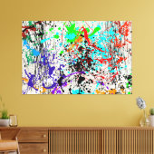 DRIZZLE SPRITZER Canvas Print Leinwanddruck (Insitu (Wohnzimmer))