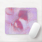 Drizzled Spots unter Gitter rustikale antiquierte  Mousepad (Mit Mouse)