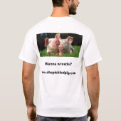 DrkPigs, in Essig eingelegte Schwein Co-Gründer T-Shirt (Rückseite)