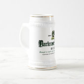 DRM Ankh Bier Stein Logo-w/Text Bierglas (Vorderseite Links)