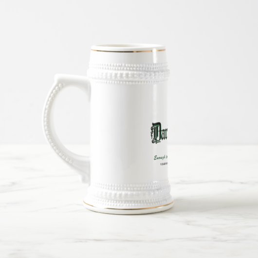 DRM Ankh Bier Stein Logo-w/Text Bierglas (Links)