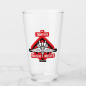 DRN Logo-Glas-Cup Glas (Vorderseite)