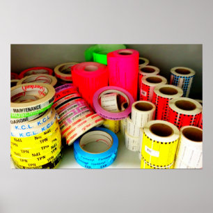 DROGE BESCHRIFTET PLAKAT