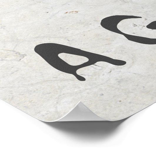 Drogen Ein großer Fehler weißer, roter, schwarzer Poster (Ecke)