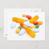 Drogen Postkarte (Vorne/Hinten)